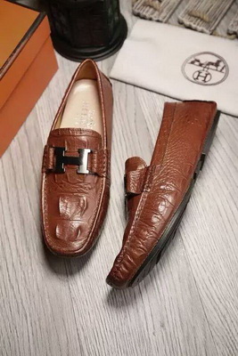 Hermes Business Casual Shoes--053